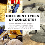 different types of concrete
