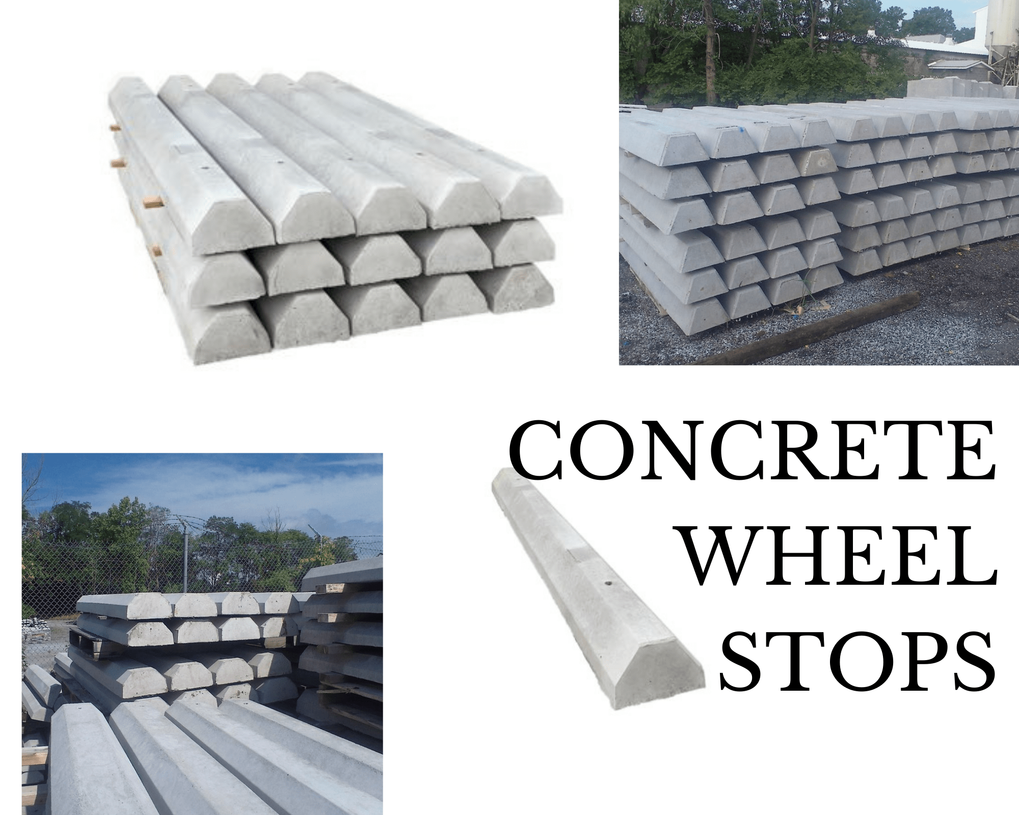 concrete wheel stops