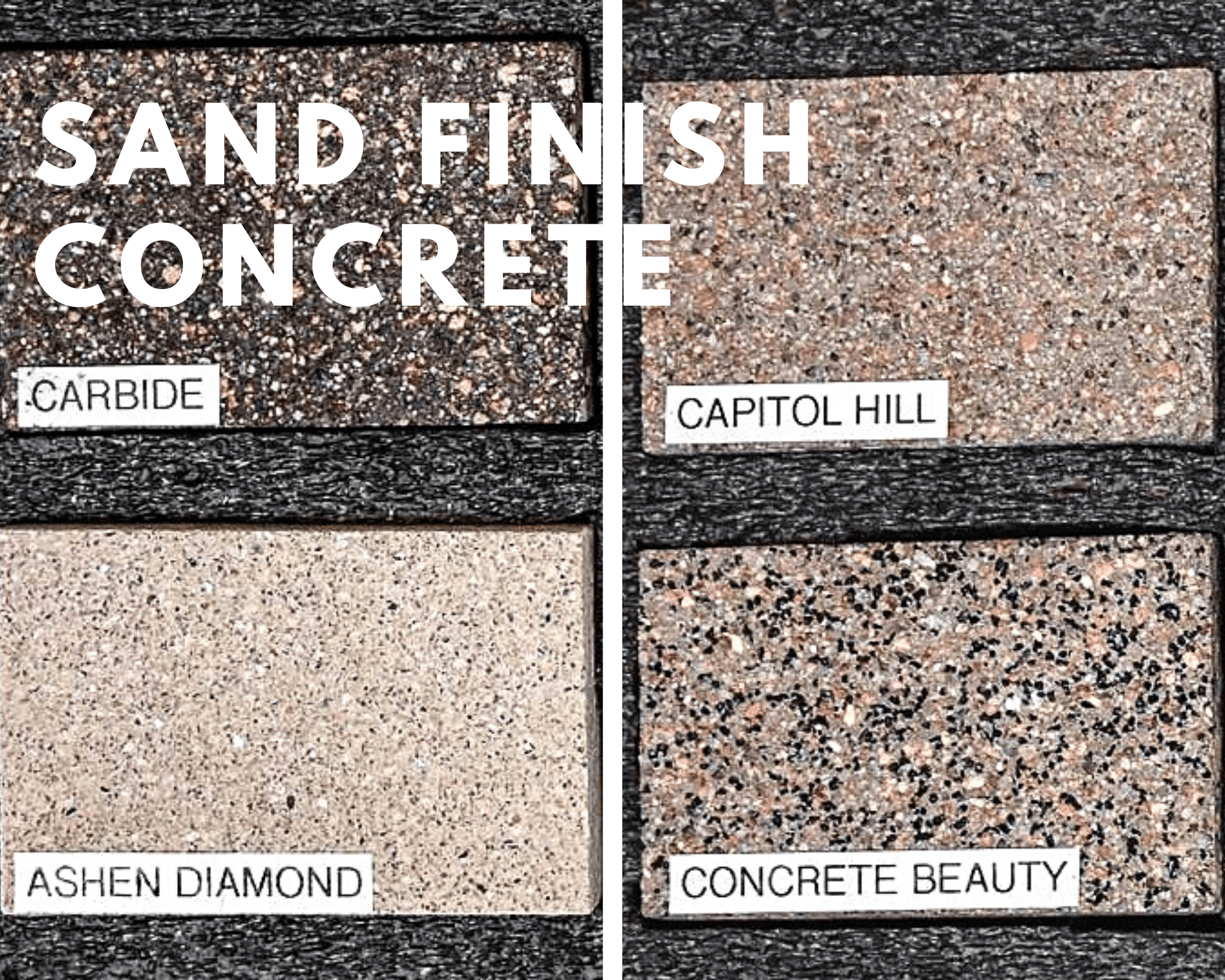 Sand finish concrete - How to get a sand finish on concrete patios?